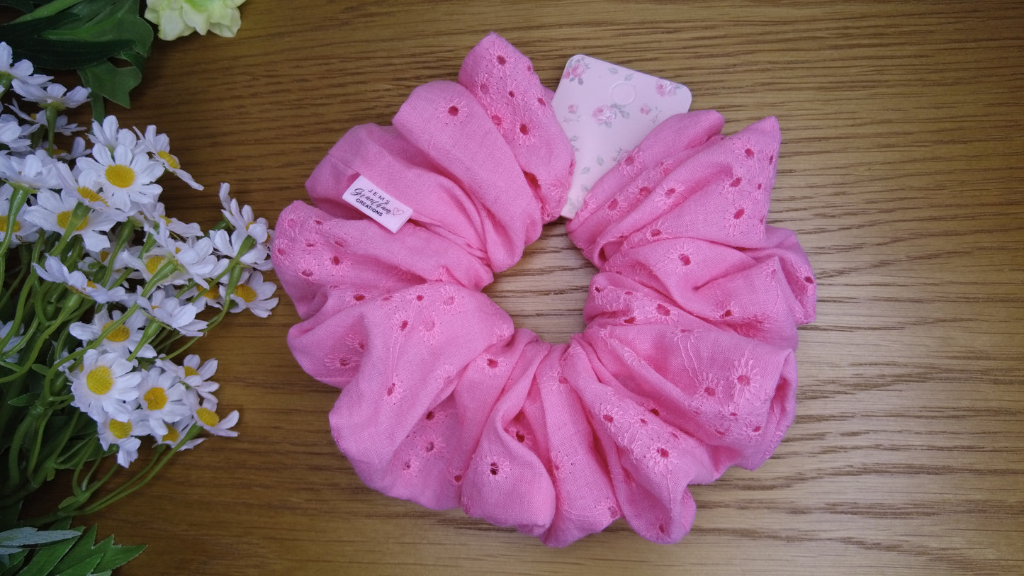 Pink Love Scrunchie