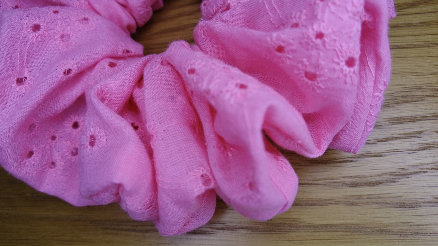 Pink Love Scrunchie