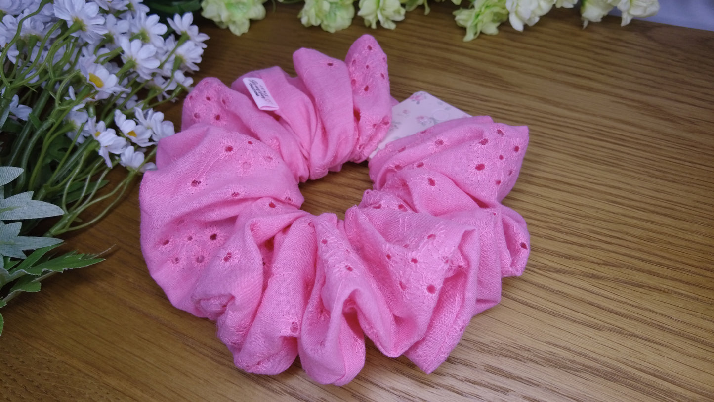 Pink Love Scrunchie
