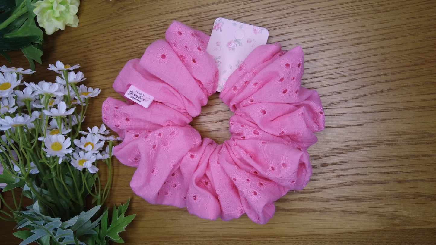 Pink Love Scrunchie