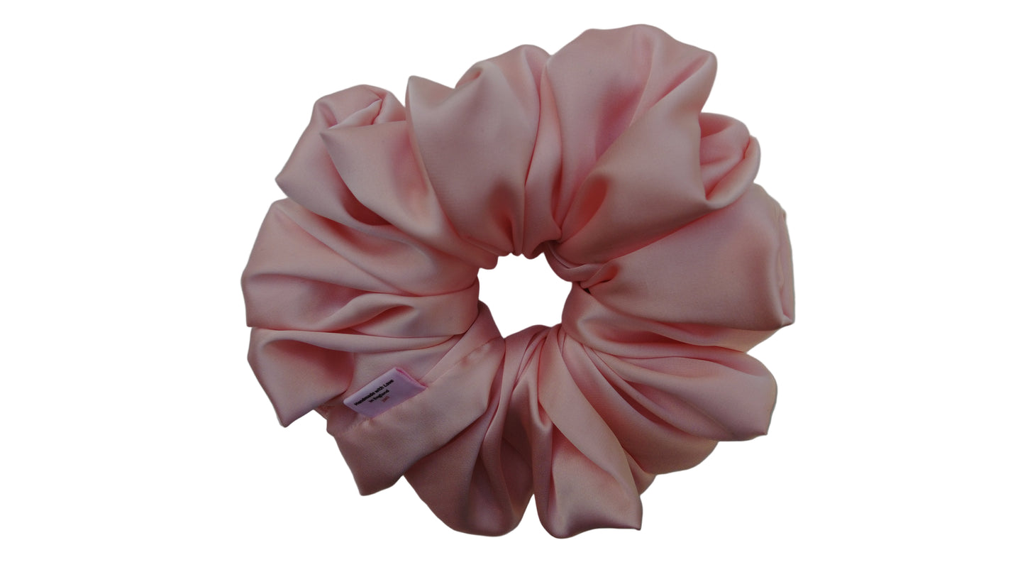 Peach Silk Scrunchies