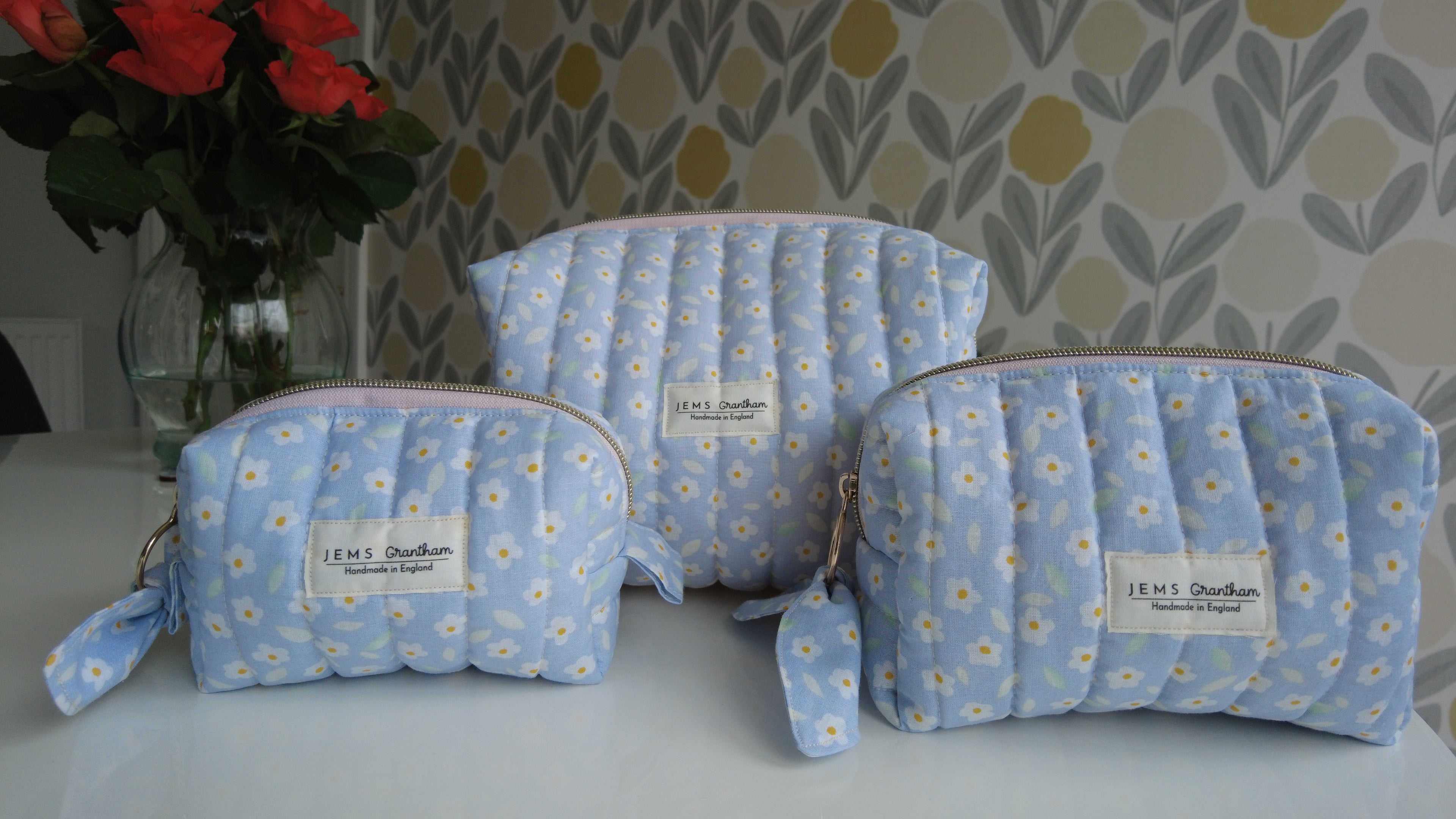 showing size differences
